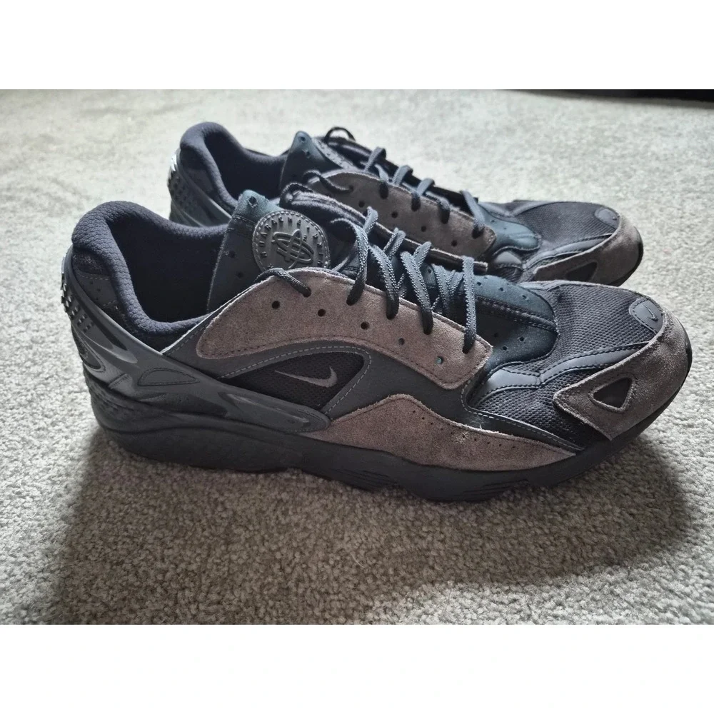 Nike Air Huarache Runner Sneakers Medium Ash/Black/Anthracite Mens Size 15